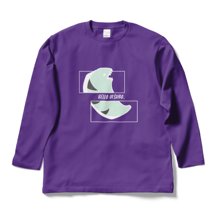 ロングスリーブTシャツ - L - パープル