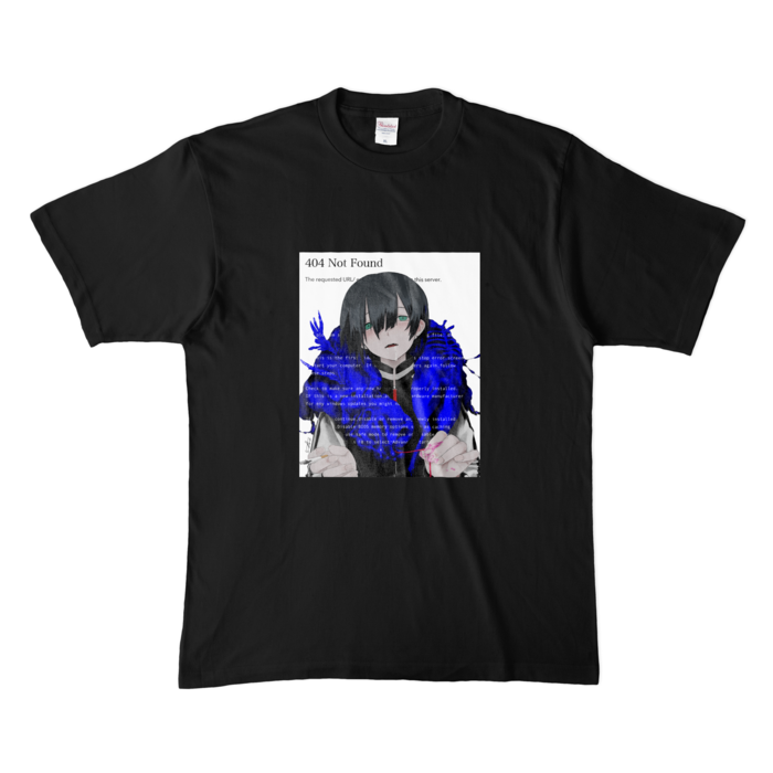 カラーTシャツ(濃色) - XL - ブラック