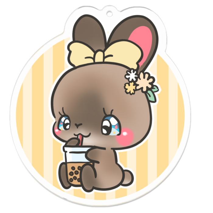 アクリルキーホルダー - 70 x 70 (mm)