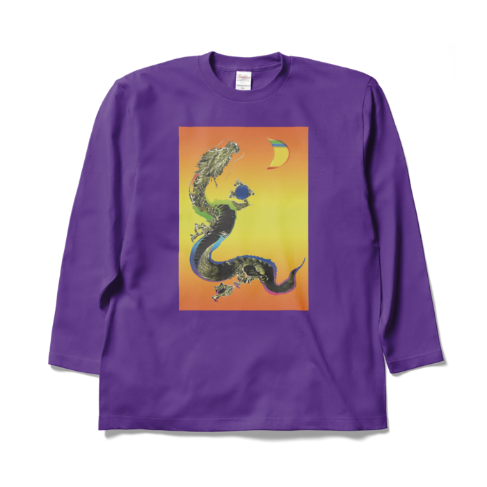 ロングスリーブTシャツ - XL - パープル