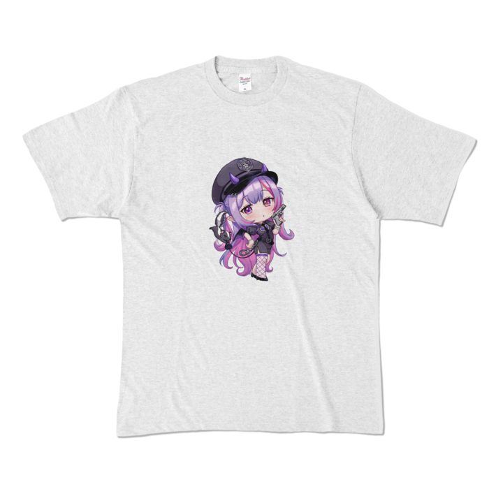 カラーTシャツ - XL - アッシュ （淡色）