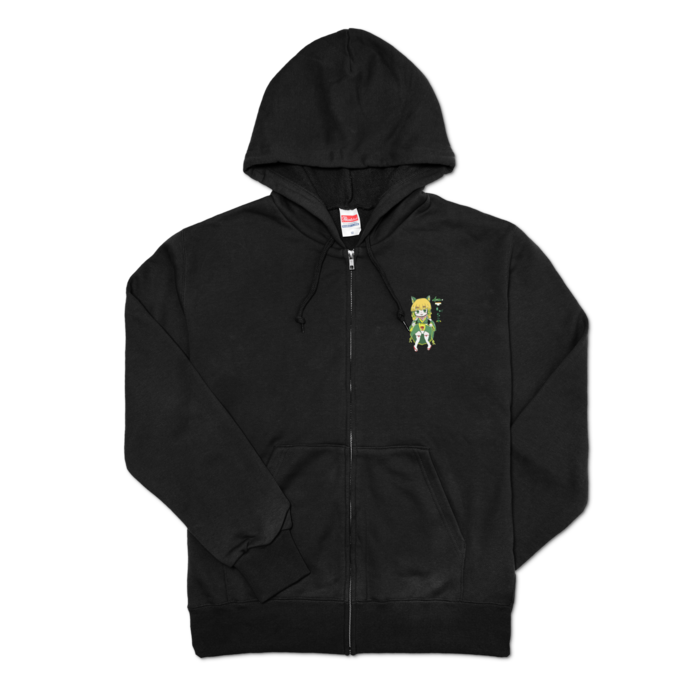 ジップパーカー - M - 両面(1)