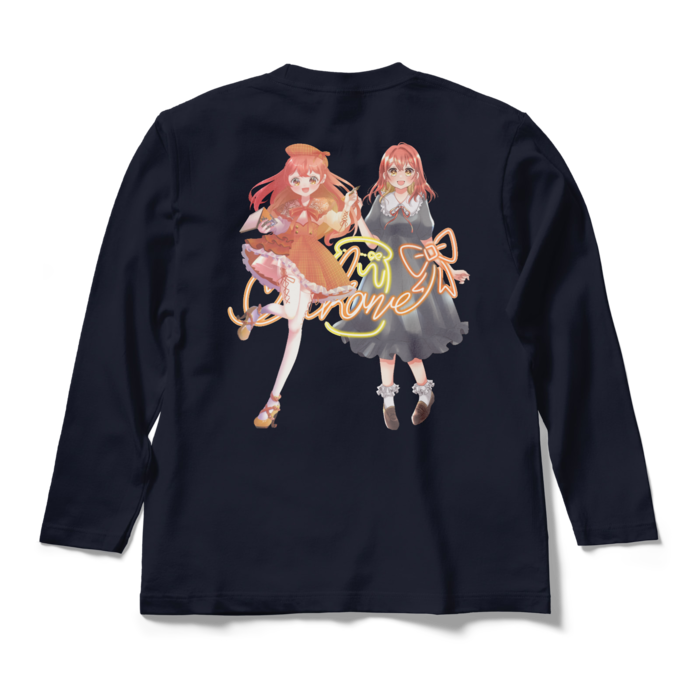 ロングスリーブTシャツ - M - ネイビー