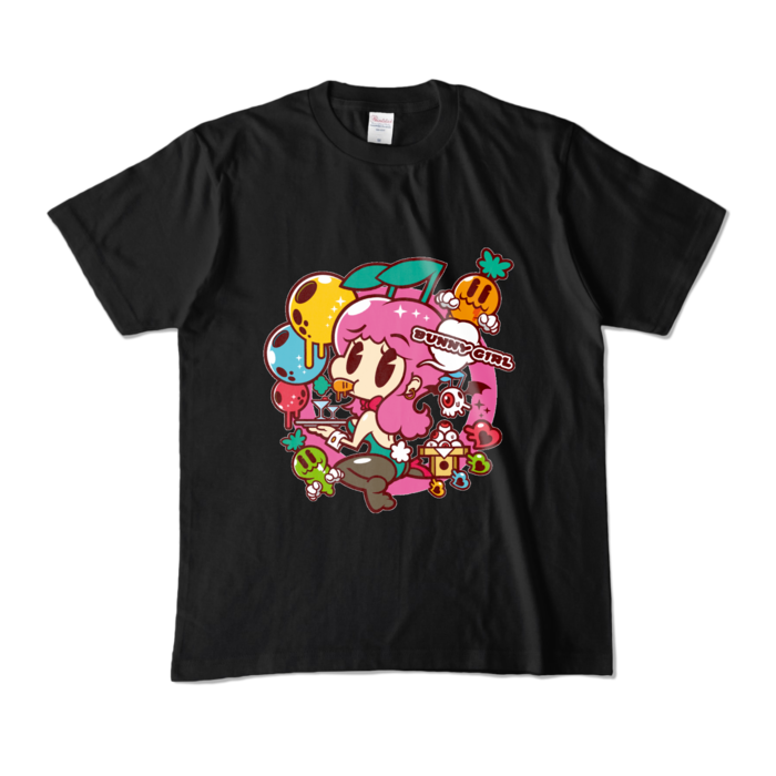 カラーTシャツ - M - ブラック (濃色)