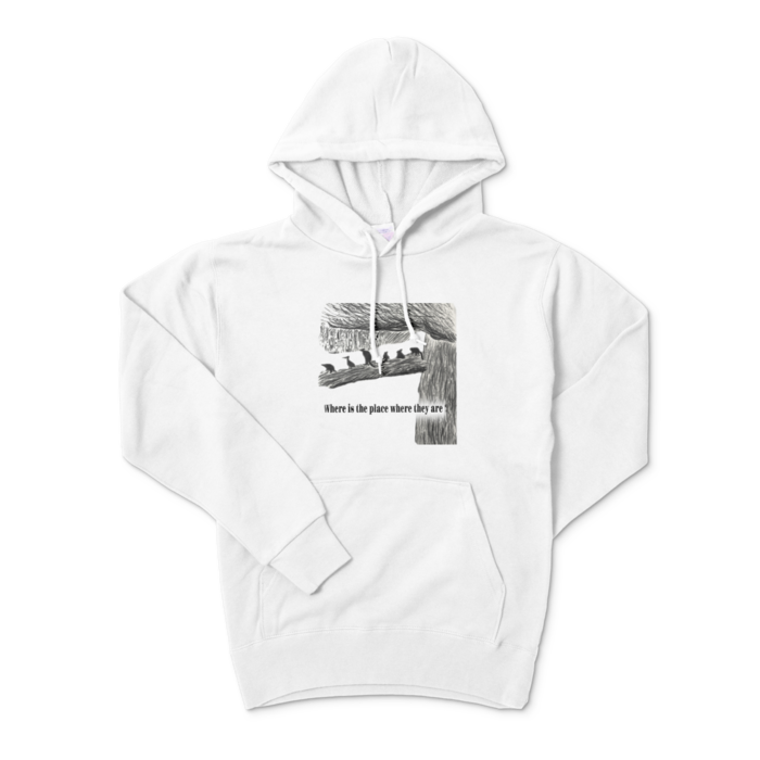 パーカー - S - ホワイト