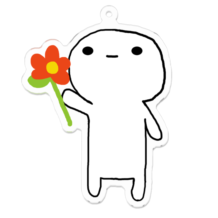 アクリルキーホルダー - 70 x 70 (mm)