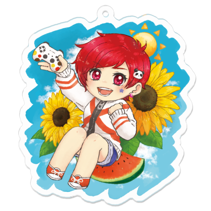 アクリルキーホルダー - 70 x 70 (mm)