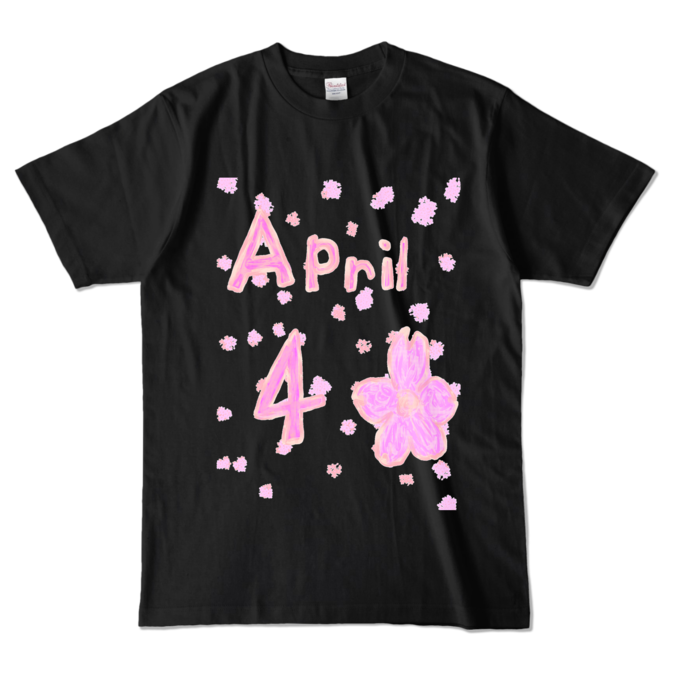 カラーTシャツ - L - ブラック (濃色)