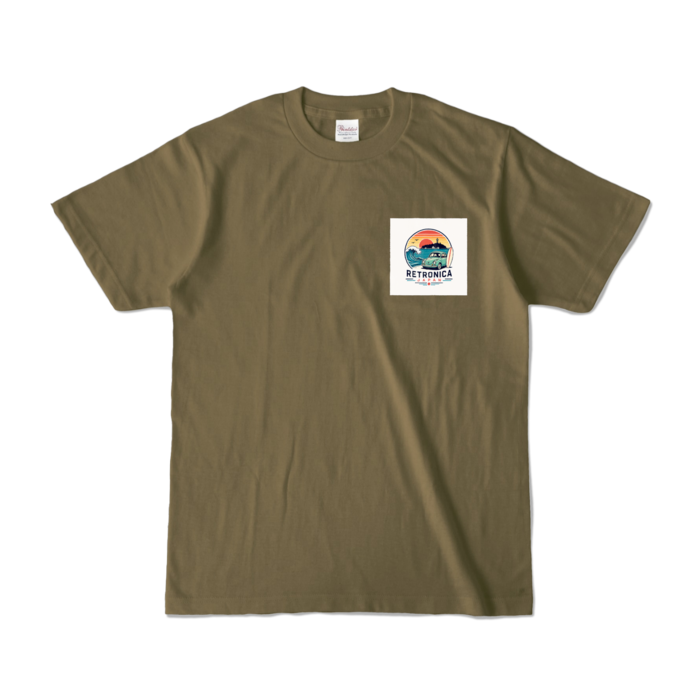 カラーTシャツ - S - オリーブ (濃色)