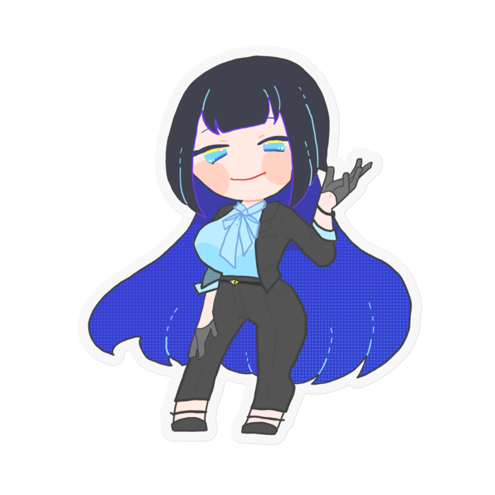 現代服２- 100 x 100 (mm)