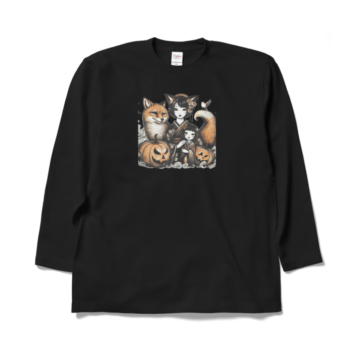 ロングスリーブTシャツ - XL - ブラック