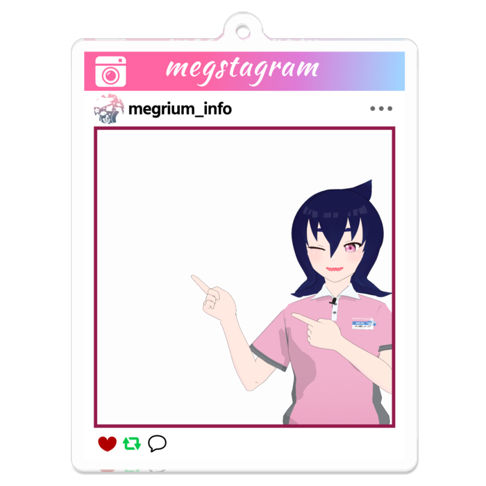 おでかけ館長 - 70 x 70 (mm)