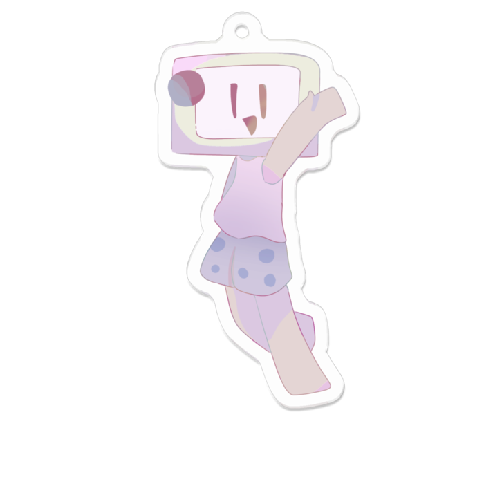 アクリルキーホルダー - 70 x 70 (mm)