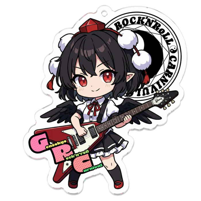 アクリルキーホルダー - 70 x 70 (mm)