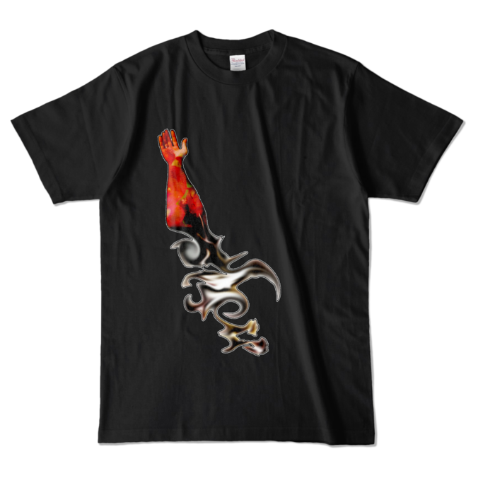 カラーTシャツ - L - ブラック (濃色)