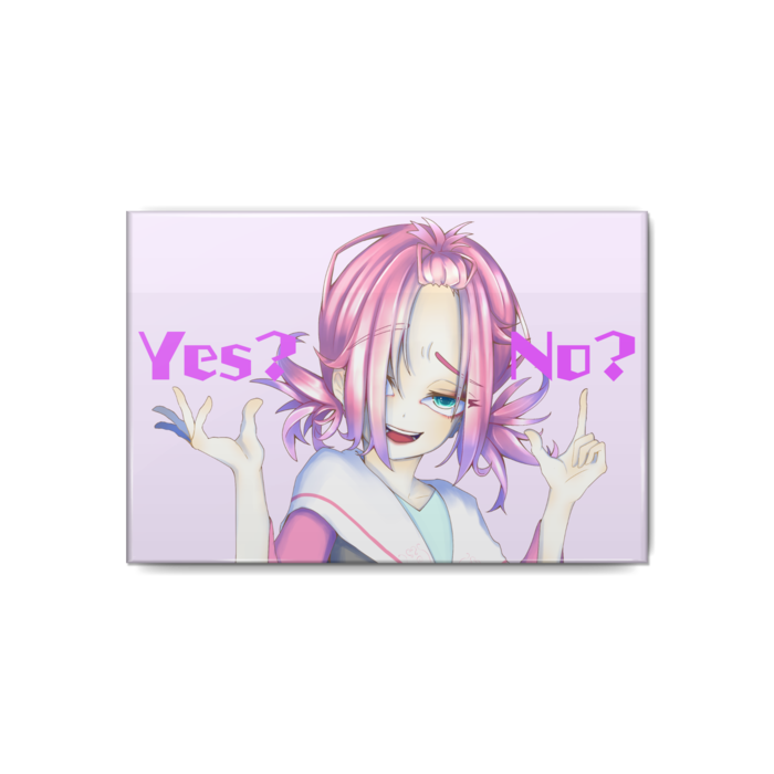 缶バッジ - 80x54mm