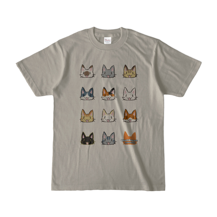 カラーTシャツ(淡色) - S - シルバーグレー