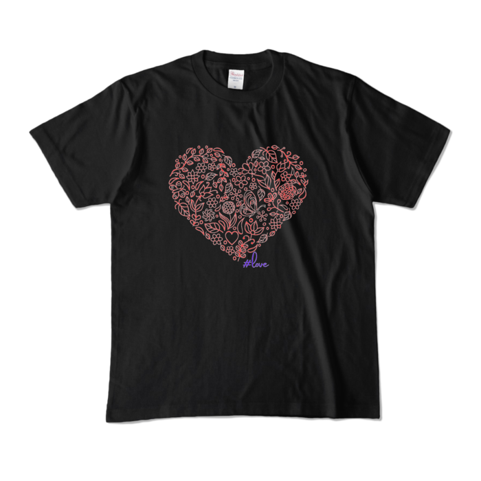 カラーTシャツ - M - ブラック (濃色)