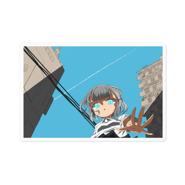 ステッカー - 100 x 100 (mm)
