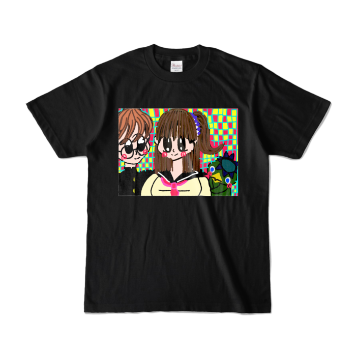 カラーTシャツ - S - ブラック (濃色)