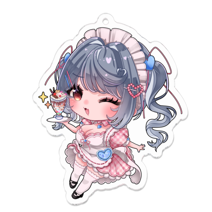 アクリルキーホルダー - 70 x 70 (mm)