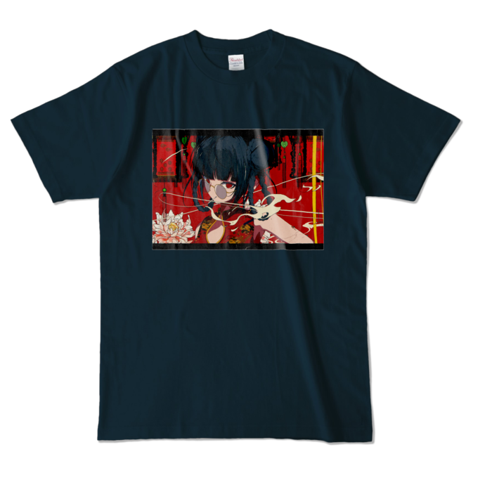カラーTシャツ - L - ネイビー (濃色)