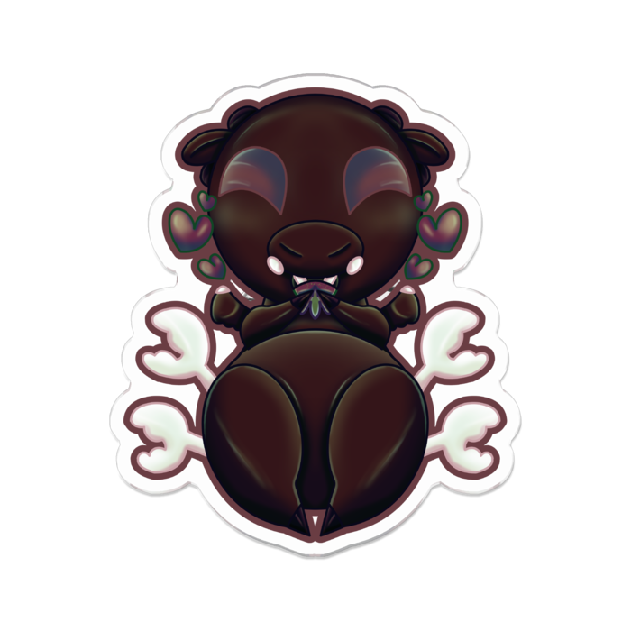 アクリルバッジ - 70 x 70 (mm)