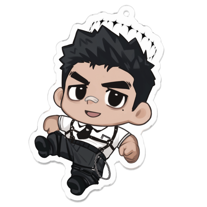 アクリルキーホルダー - 70 x 70 (mm)