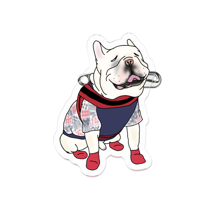 アクリルバッジ - 50 x 50 (mm)