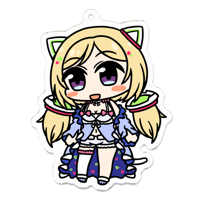 アクリルキーホルダー - 70 x 70 (mm)