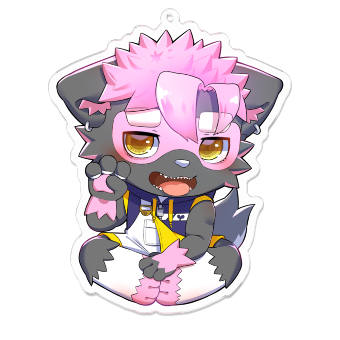 アクリルキーホルダー - 100 x 100 (mm)