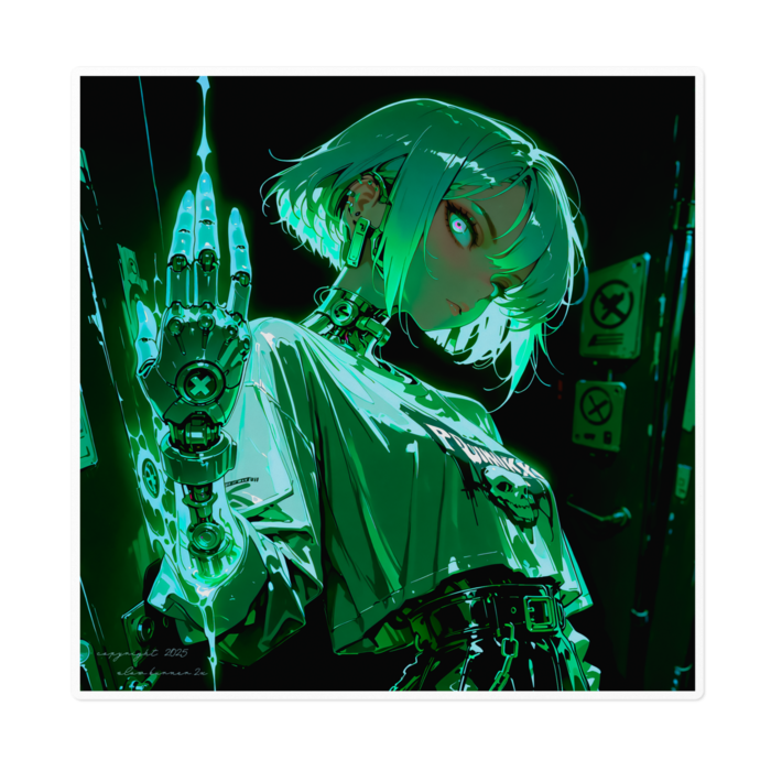 ステッカー - 160 x 160 (mm)