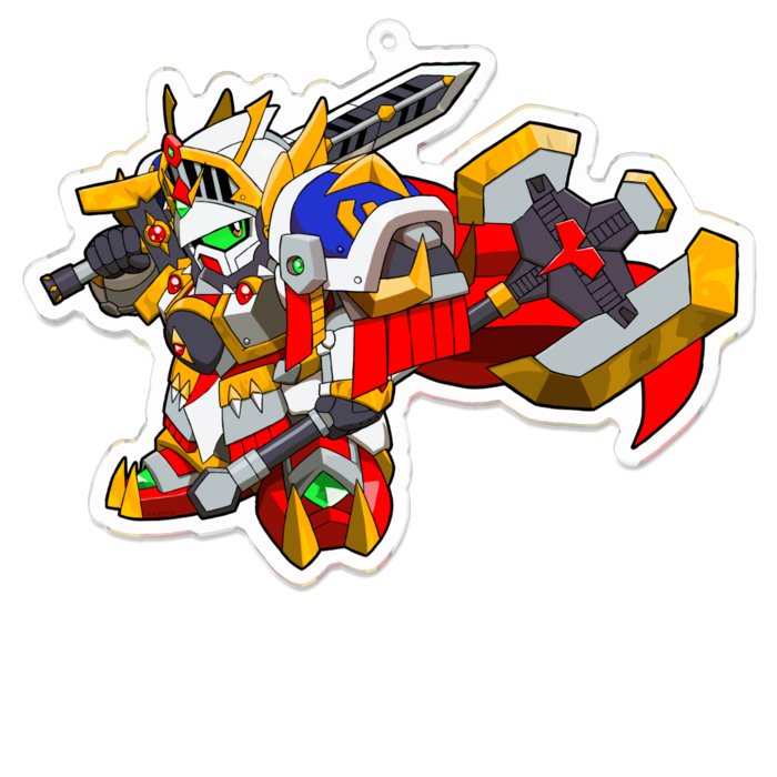 アクリルキーホルダー - 100 x 100 (mm)