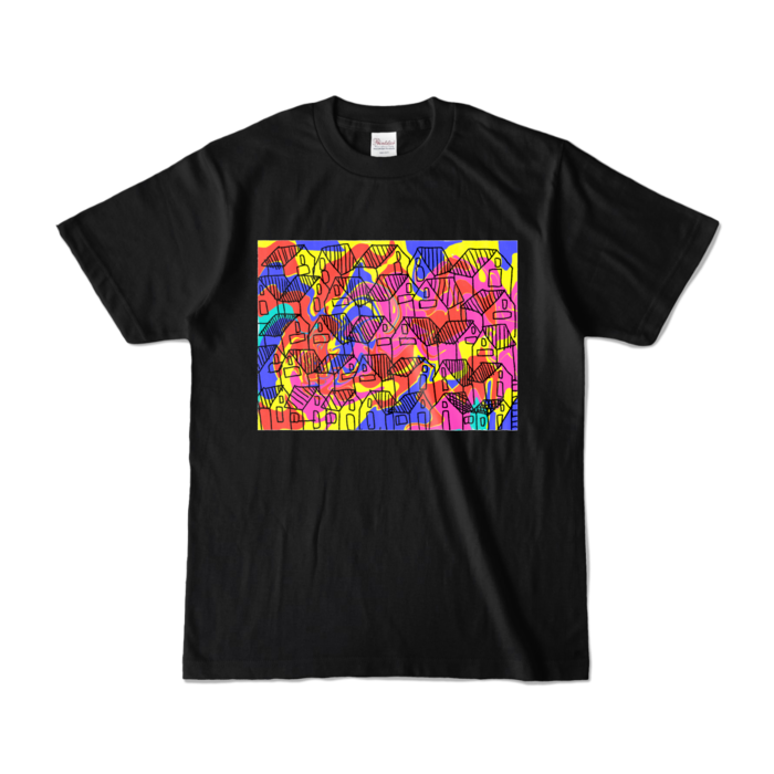カラーTシャツ - S - ブラック (濃色)