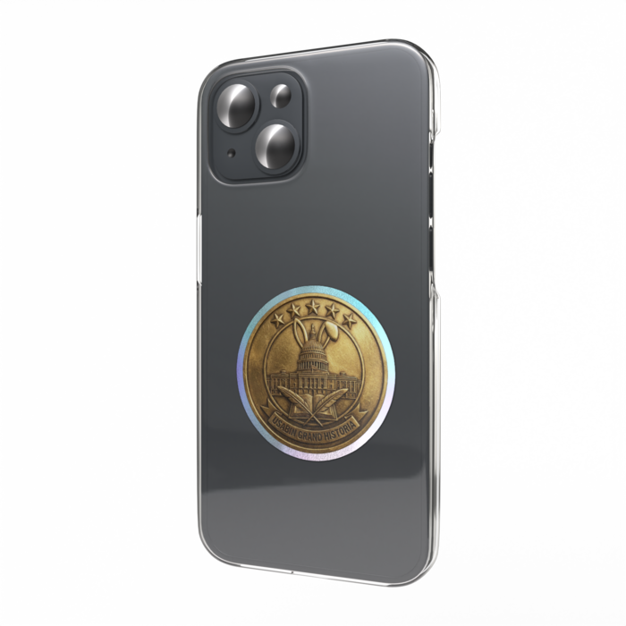 オーロラスマホステッカー - 縦