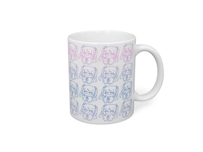 マグカップ ゆめかわ - 直径 8 cm / 高さ 9.5 cm