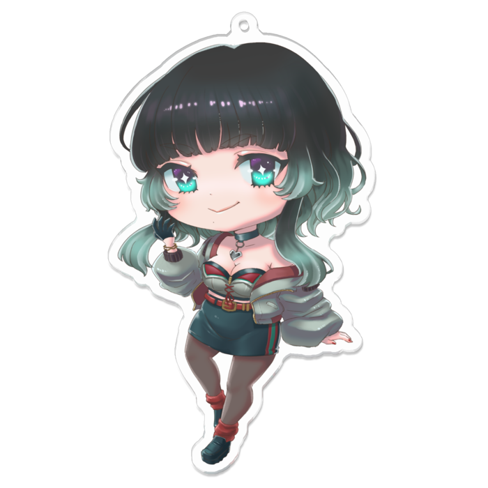 アクリルキーホルダー - 100 x 100 (mm)