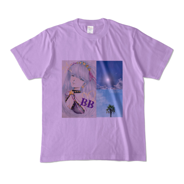 カラーTシャツ - M - ライトパープル (淡色)