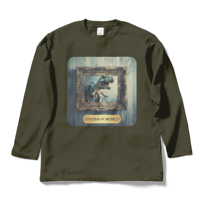 ロングスリーブTシャツ - L - アーミーグリーン