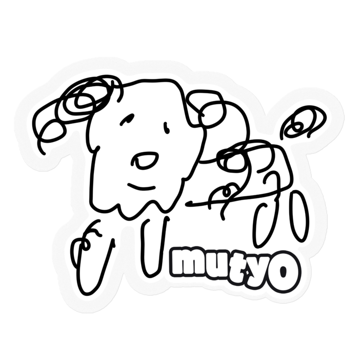 ステッカー大サイズ（文字あり）