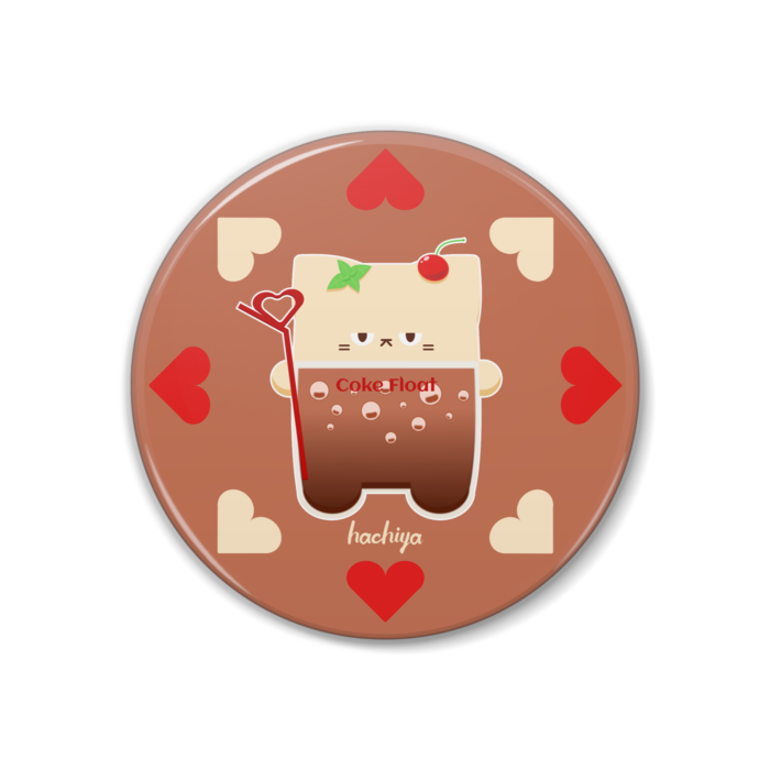 コーラフロート（ジト目）