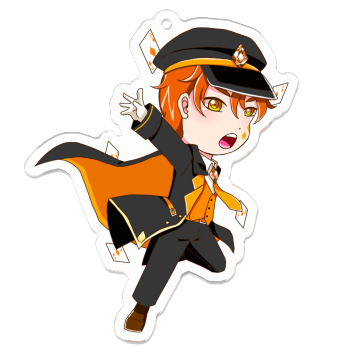 アクリルキーホルダー - 70 x 70 (mm)