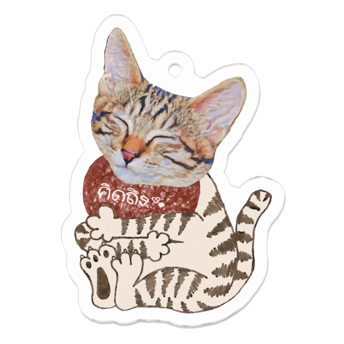 アクリルキーホルダー - 50 x 50 (mm)