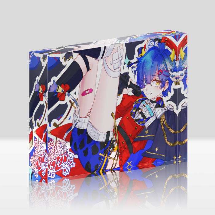 アクリルブロック - 148x100mm