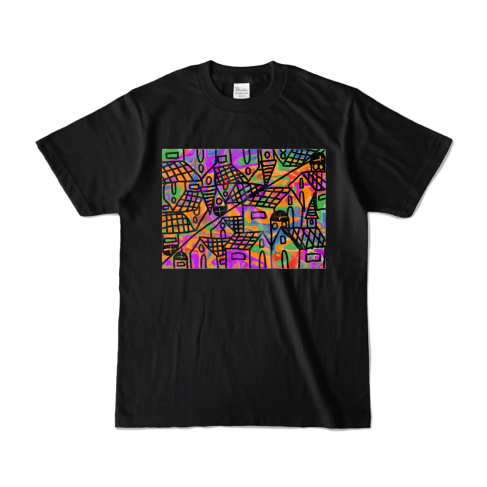 カラーTシャツ - S - ブラック (濃色)