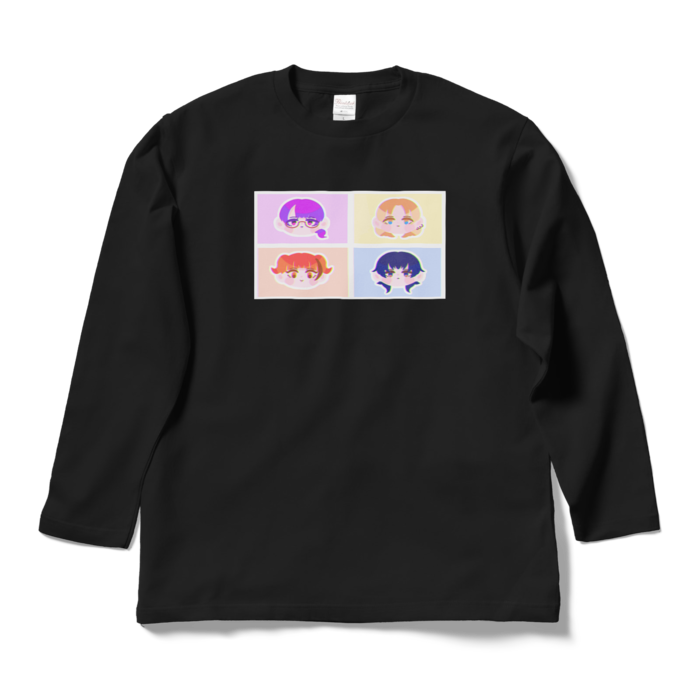 ロングスリーブTシャツ - L - ブラック