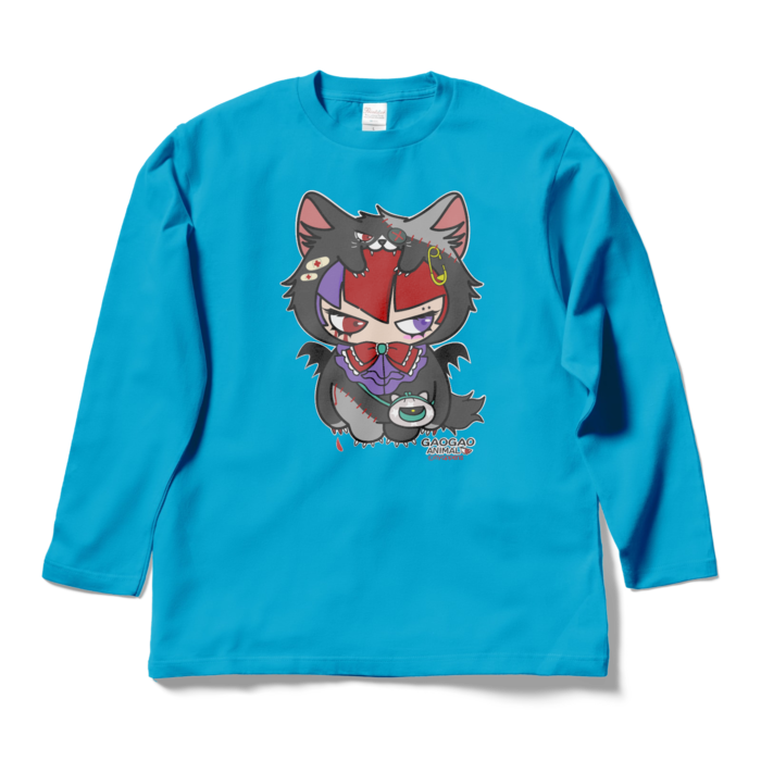 ロングスリーブTシャツ - L - ターコイズ