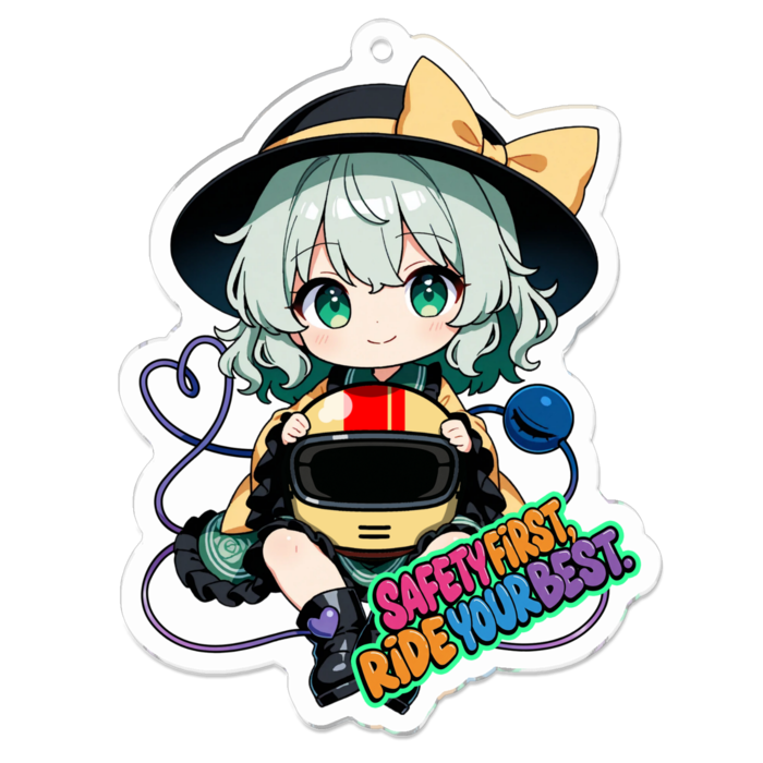 アクリルキーホルダー - 70 x 70 (mm)