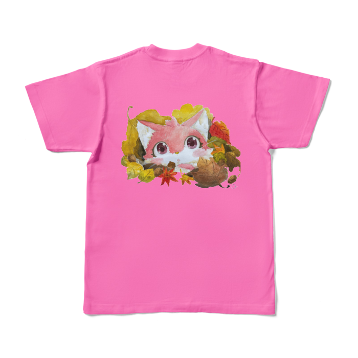 カラーTシャツ - S - ピンク (濃色)(1)
