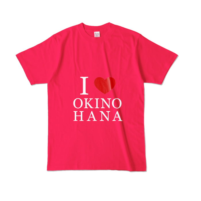 カラーTシャツ - L - ホットピンク (濃色)(1)